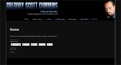 Desktop Screenshot of gregoryscottcummins.com